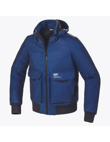 Chaqueta SPIDI METROMOVER NEGRO-AZUL