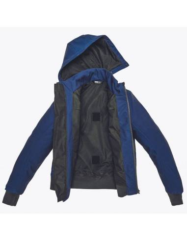 Chaqueta SPIDI METROMOVER NEGRO-AZUL