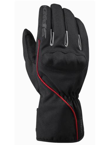 Guantes SPIDI WNT-3 Negro/Rojo
