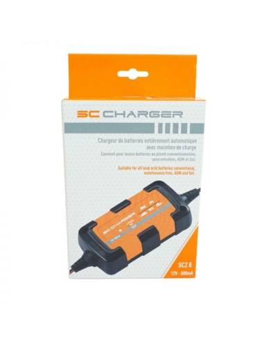 SC CARGADOR MANTENEDOR 12V 0.8A