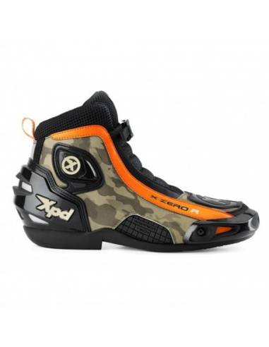 Botas XPD X-ZERO R verde militar-naranja