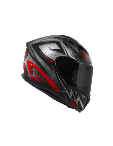 Casco GIVI 50.7 Rebel Negro Mate/Rojo