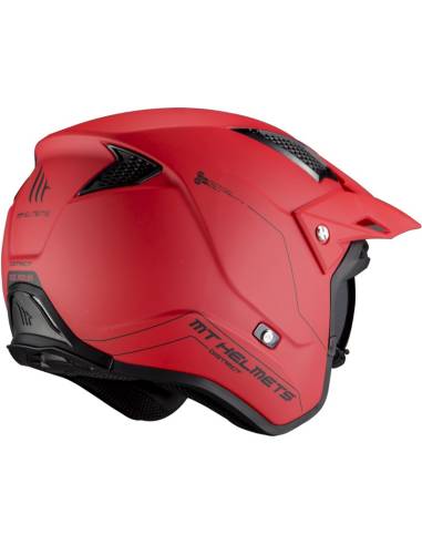 Casco MT DISTRICT SV S SOLID A5 rojo...