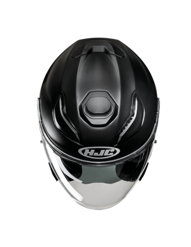 Casco HJC F31 Uni Semi Flat Negro