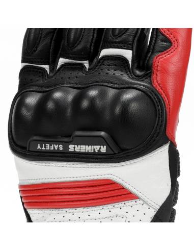 Guantes Cuero RAINERS Sandro Rojo