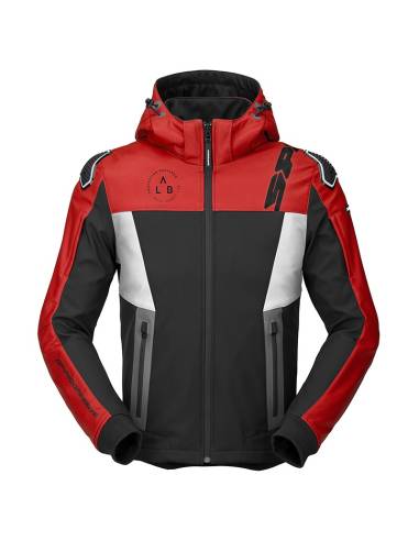 Chaqueta SPIDI Warrior Negro/Rojo/Blanco