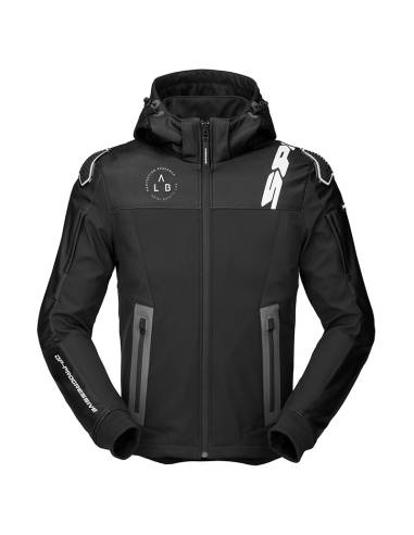 Chaqueta SPIDI Warrior Negro/Blanco