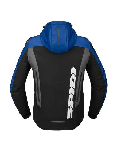 Chaqueta SPIDI Warrior Azul/Negro/Gris