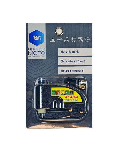 Antirrobo moto de disco 6 MM DOCTOR MOTO