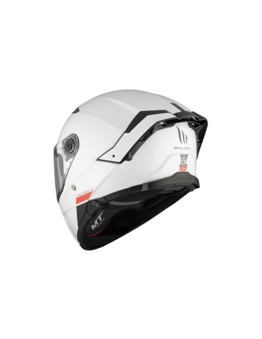 Casco MT THUNDER 4 SV SOLID A0 Blanco...