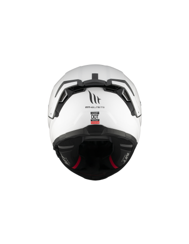 Casco MT THUNDER 4 SV SOLID A0 Blanco...