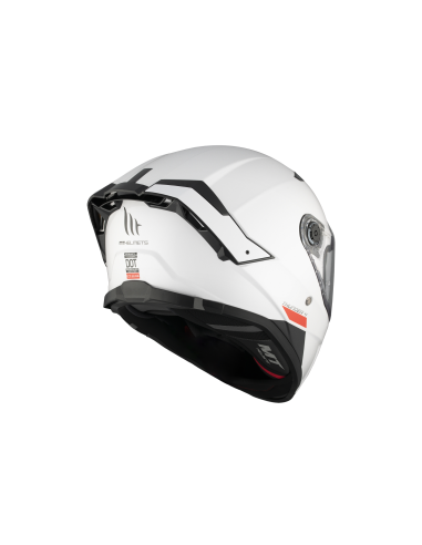 Casco MT THUNDER 4 SV SOLID A0 Blanco...