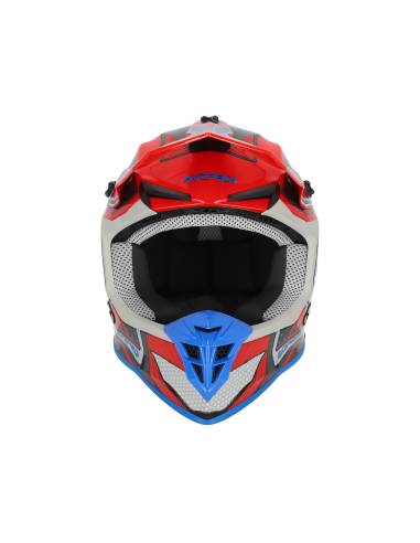 Casco Acerbis  LINEAR 22-06 rojo azul