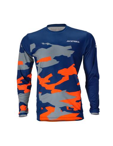 Jersey x-DURO WINTER azul naranja