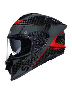 Casco SMK Titan Carbon Nero...