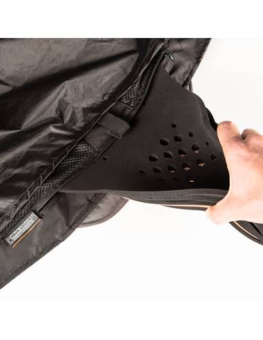 Espaldera Hevik H-CENTRAL black armor