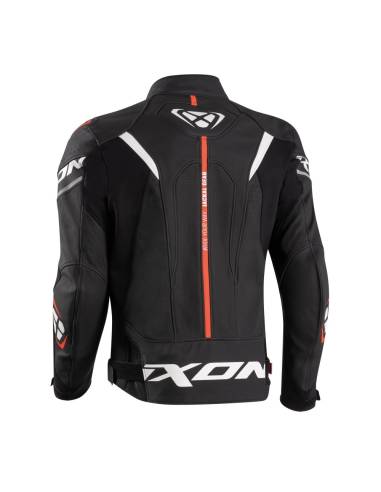 Chaqueta IXON Jackal Negro/Blanco/Rojo