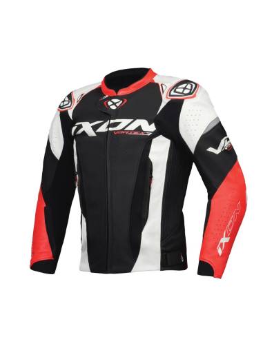 Chaqueta IXON Vortex 3 Negro/Blanco/Rojo