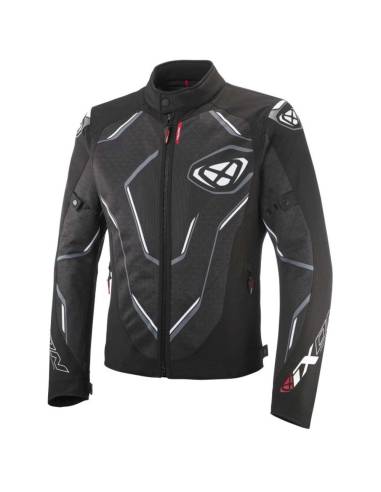Chaqueta IXON Demoniak Negro/Blanco