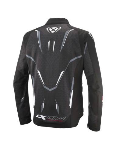 Chaqueta IXON Demoniak Negro/Blanco