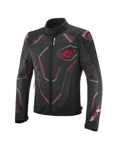 Chaqueta IXON Demoniak Negro/Rojo
