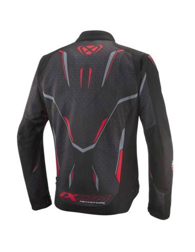 Chaqueta IXON Demoniak Negro/Rojo