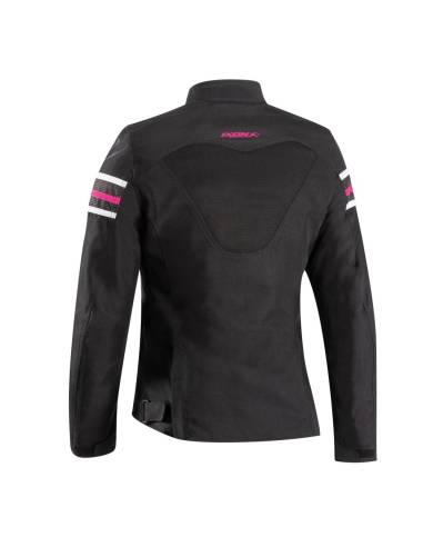Chaqueta IXON Ilana EVO Negro/Fucsia