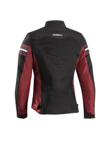 Chaqueta IXON Ilana EVO Negro/Borgoña