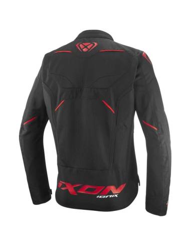 Chaqueta IXON Ionix Negro/Rojo