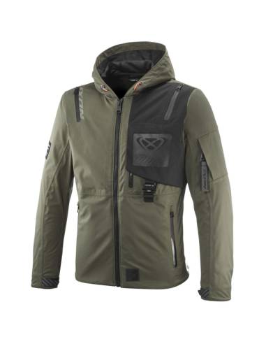 Chaqueta IXON M-Quarter Khaki/Negro