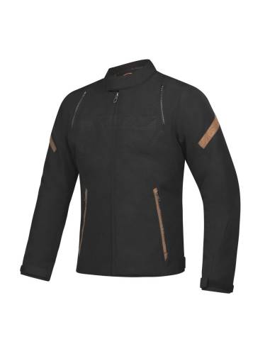 Chaqueta IXON Striker Retro Negro/Marrón