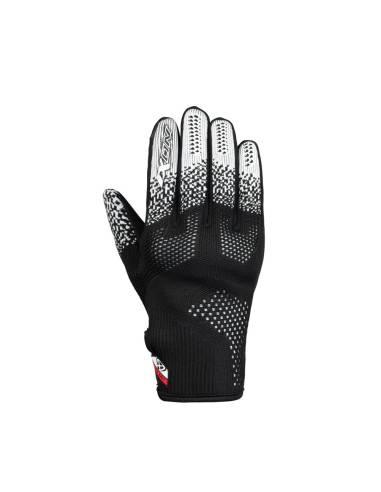 Guantes IXON Ixflow Knit Negro/Blanco
