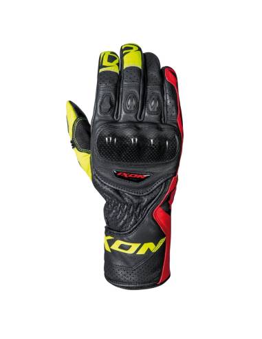 Guantes RS CIRCUIT-R Black/Red/Bright...