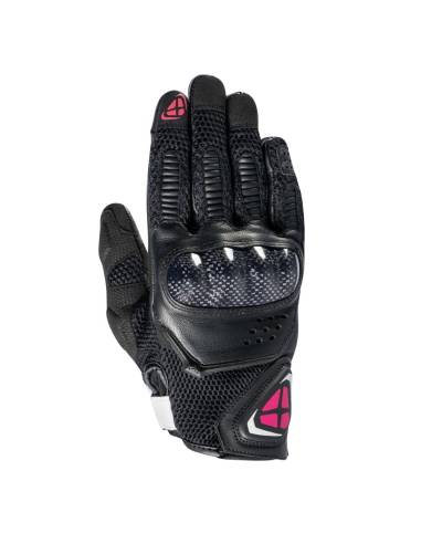 Guantes IXON RS4 Air Mujer Negro/Fucsia