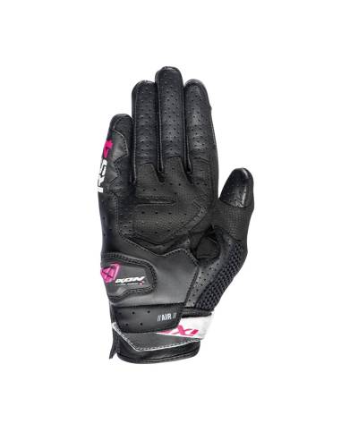 Guantes IXON RS4 Air Mujer Negro/Fucsia
