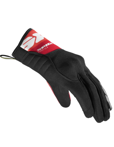 Guantes SPIDI Flash-KP Negro/Rojo
