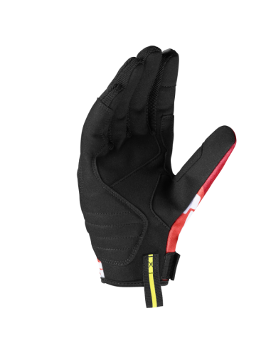 Guantes SPIDI Flash-KP Negro/Rojo