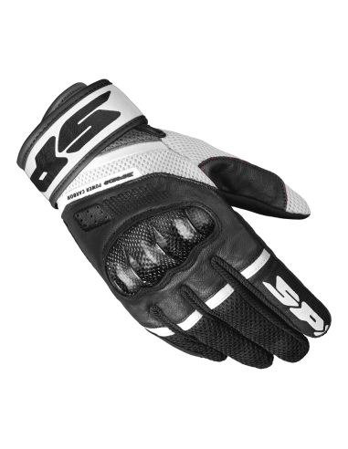 Guantes SPIDI Power Carbon Negro/Blanco