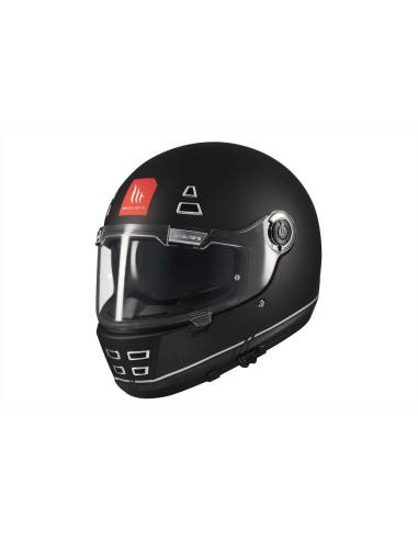 Casco MT Jarama SV Solid B2 Negro Mate