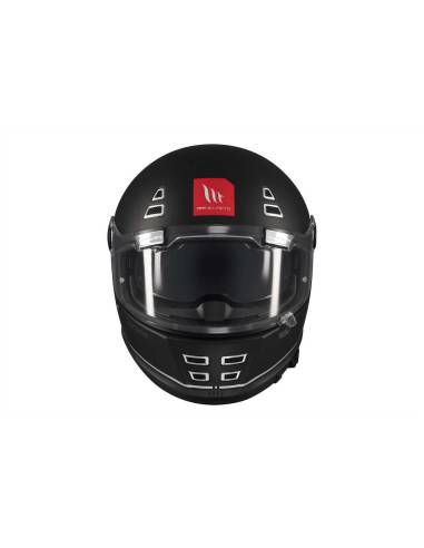 Casco MT Jarama SV Solid B2 Negro Mate