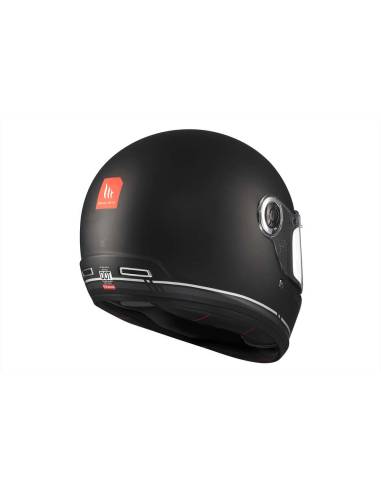 Casco MT Jarama SV Solid B2 Negro Mate