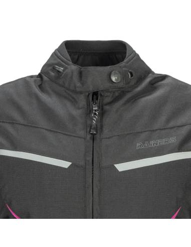 Chaqueta ELECTRA RAINERS Negro/Rosa