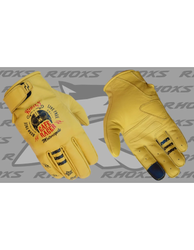 Guantes RHOXS Cafe Racer, Old Helmet