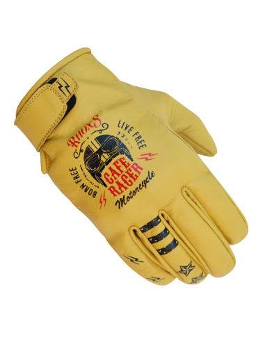 Guantes RHOXS Cafe Racer, Old Helmet