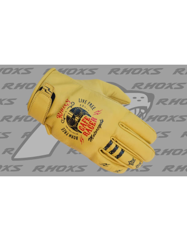 Guantes RHOXS Cafe Racer, Old Helmet