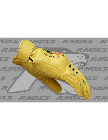 Guantes RHOXS Cafe Racer, Old Helmet