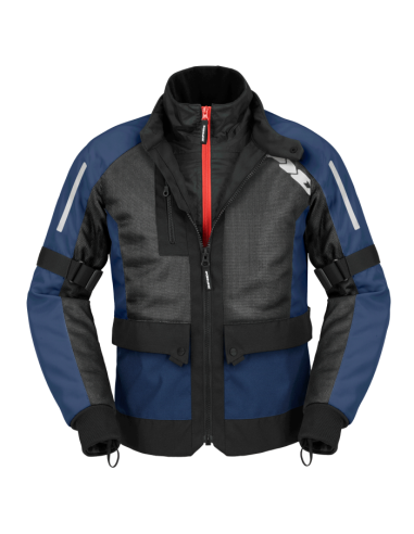 Chaqueta SPIDI Net H2OUT Negro/Azul