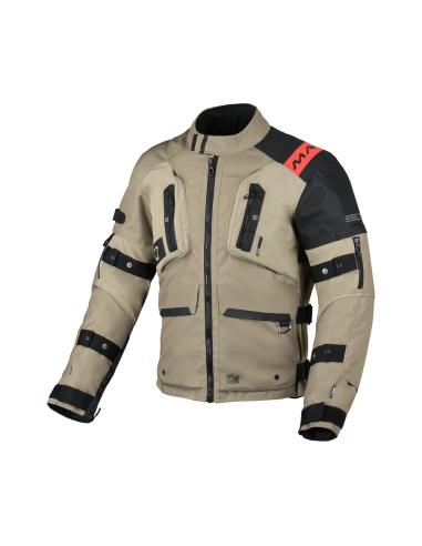 Chaqueta MACNA Higera Taupe/Negro