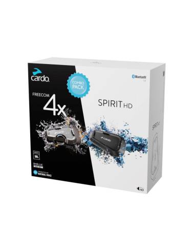 Kit intercomunicador CARDO Freecom 4X...