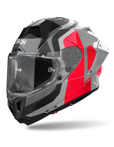 Casco AIROH GP 800 Competition Red Gloss